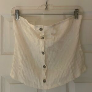 American Eagle size XL white tube top. NWT
